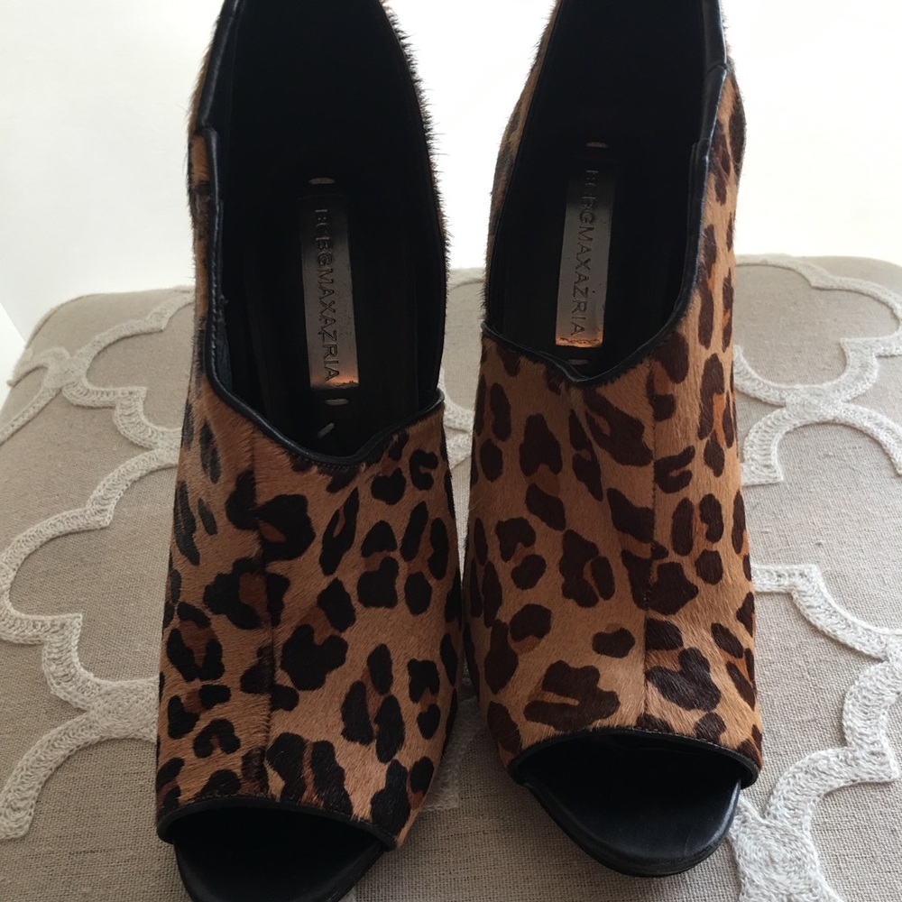 Leopard booties